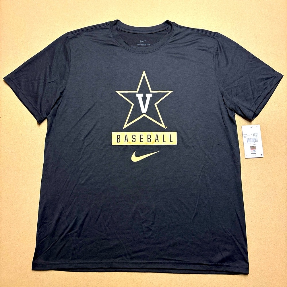 New Vanderbilt Commodores Men’s S, M, XL, XXL, XXXL Nike short Sleeve Shirt
